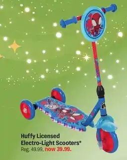 Meijer Huffy Licensed Electro-Light Scooters offer
