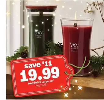 Meijer WoodWick Large Jar offer