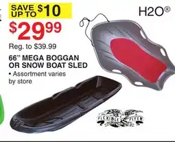Dunham's Sports 66 MEGA BOGGAN OR SNOW BOAT SLED offer