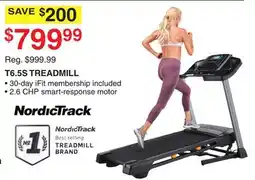 Dunham's Sports NORDICTRACK T6.5S TREADMILL offer