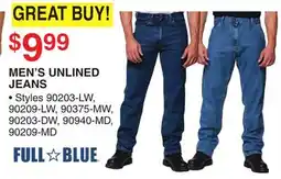 Dunham's Sports MEN'S UNLINED JEANS offer