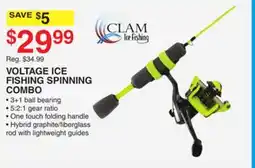 Dunham's Sports VOLTAGE ICE FISHING SPINNING COMBO offer