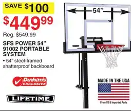 Dunham's Sports SFS POWER 54 91002 PORTABLE SYSTEM offer