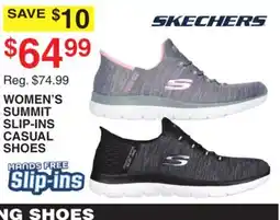 Dunham's Sports SKECHERS WOMEN'S SUMMIT SLIP-INS CASUAL SHOES offer