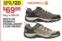 Dunham's Sports MEN'S OR WOMEN'S CROSSLANDER 3 LOW HIKERS offer