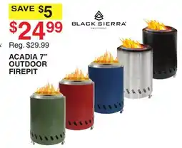 Dunham's Sports ACADIA 7 OUTDOOR FIREPIT offer