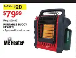Dunham's Sports PORTABLE BUDDY HEATER offer