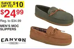 Dunham's Sports MEN'S CANYON CREEK MOC SLIPPERS offer