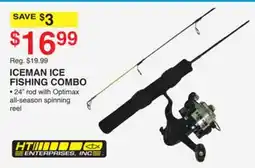 Dunham's Sports ICEMAN ICE FISHING COMBO offer
