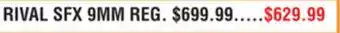Dunham's Sports RIVAL SFX 9MM offer