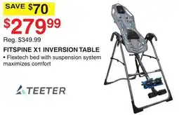 Dunham's Sports FITSPINE X1 INVERSION TABLE offer