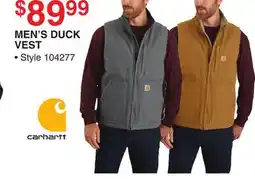 Dunham's Sports MEN'S DUCK VEST offer