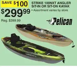 Dunham's Sports STRIKE 100NXT ANGLER SIT-IN OR SIT-ON KAYAK offer