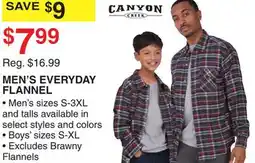Dunham's Sports MEN'S EVERYDAY FLANNEL offer