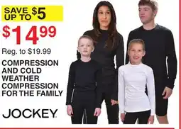 Dunham's Sports COMPRESSION AND COLD WEATHER COMPRESSION FOR THE FAMILY offer