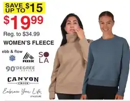Dunham's Sports WOMEN'S FLEECE offer