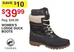 Dunham's Sports WOMEN'S LODGE DUCK BOOTS offer