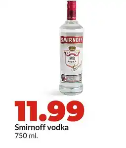 Hy-Vee Smirnoff vodka offer