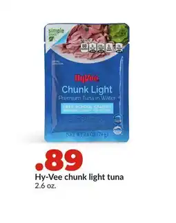 Hy-Vee Hy-Vee chunk light tuna offer