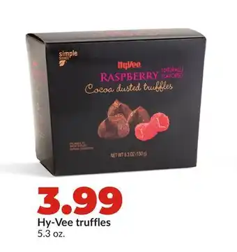 Hy-Vee Hy-Vee truffles offer