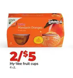 Hy-Vee Hy-Vee fruit cups offer