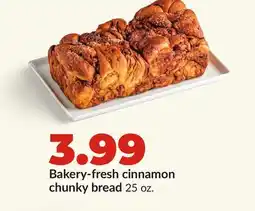 Hy-Vee Bakery-fresh cinnamon chunky bread offer