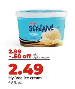 Hy-Vee Hy-Vee ice cream offer