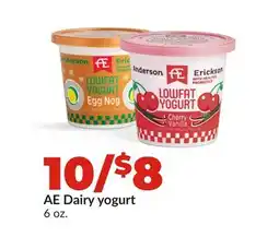 Hy-Vee AE Dairy yogurt offer
