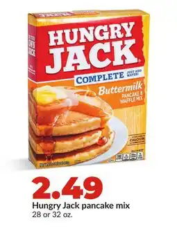 Hy-Vee Hungry Jack pancake mix offer