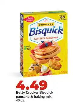 Hy-Vee Betty Crocker Bisquick pancake & baking mix offer