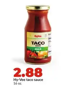 Hy-Vee Hy-Vee taco sauce offer