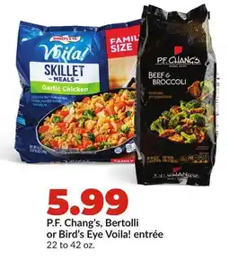 Hy-Vee P. F. Chang's, Bertolli or Bird's Eye Voila! entrée offer