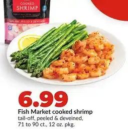 Hy-Vee Fish Market cooked shrimp offer