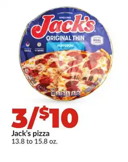 Hy-Vee Jack's pizza offer