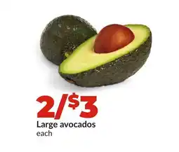 Hy-Vee Large avocados offer