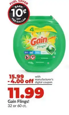 Hy-Vee Gain Flings! offer