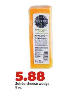 Hy-Vee Soirée cheese wedge offer