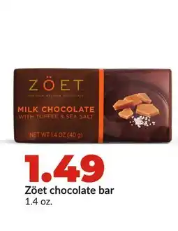 Hy-Vee Zöet chocolate bar offer