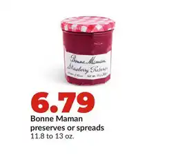 Hy-Vee Bonne Maman preserves or spreads offer