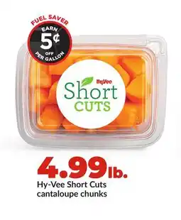 Hy-Vee Hy-Vee Short Cuts cantaloupe chunks offer