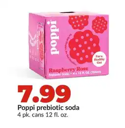 Hy-Vee Poppi prebiotic soda offer