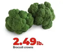 Hy-Vee Broccoli crowns offer