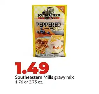 Hy-Vee Southeastern Mills gravy mix offer