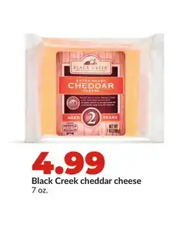 Hy-Vee Black Creek cheddar cheese offer