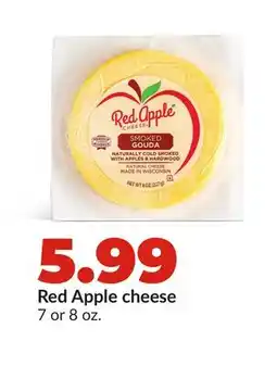 Hy-Vee Red Apple cheese offer