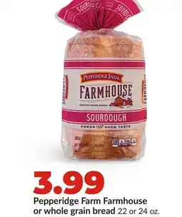 Hy-Vee Pepperidge Farm Farmhouse or whole grain bread offer