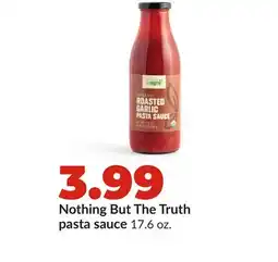 Hy-Vee Nothing But The Truth pasta sauce offer