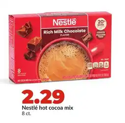 Hy-Vee Nestlé hot cocoa mix offer