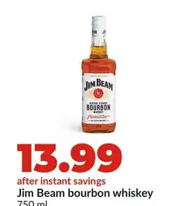 Hy-Vee Jim Beam bourbon whiskey offer