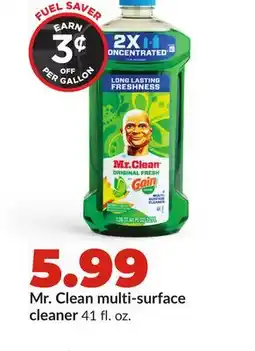Hy-Vee Mr. Clean multi-surface cleaner offer